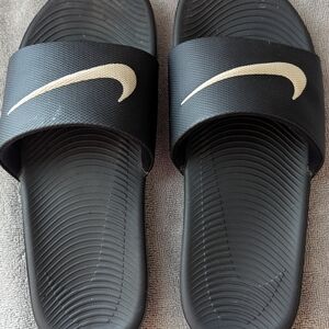 Nike Black Slide Sandals